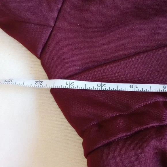 Adidas Originals X J Koo Trefoil Ruffle Hoodie Tunic Sweatshirt S Burgundy - Picture 11 of 15